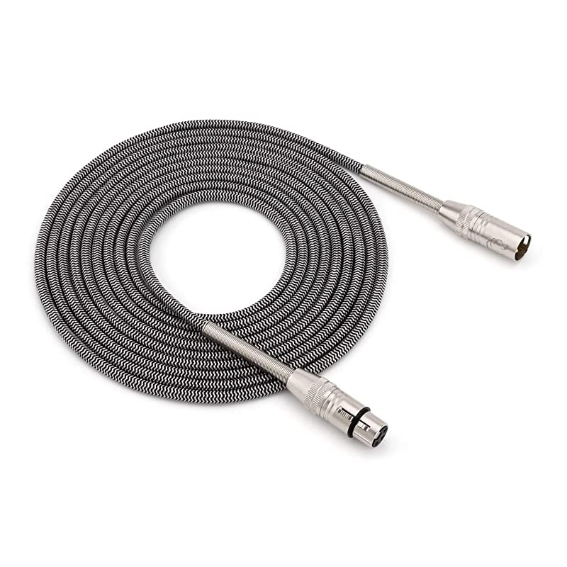 Roar XLR Patch Cable 6 Pack 15ft Premium Microphone Cable