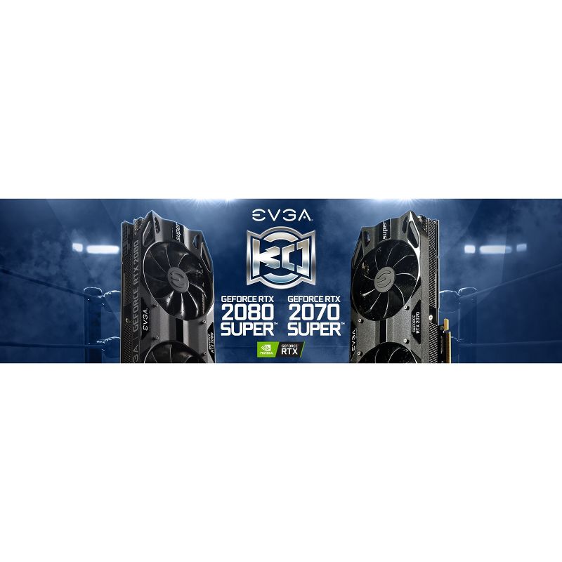 EVGA GeForce RTX 2080 SUPER Graphic Card - 8 GB GDDR6 - 256 bit Bus Width - DisplayPort - HDMI