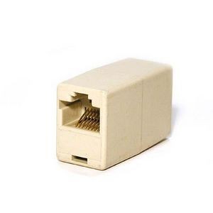 Micro Connectors CAT5 RJ45 Coupler F-F Straight
