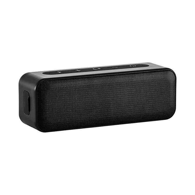Basics 15-Watt Bluetooth Stereo Speaker with Water Resistant Design - Black