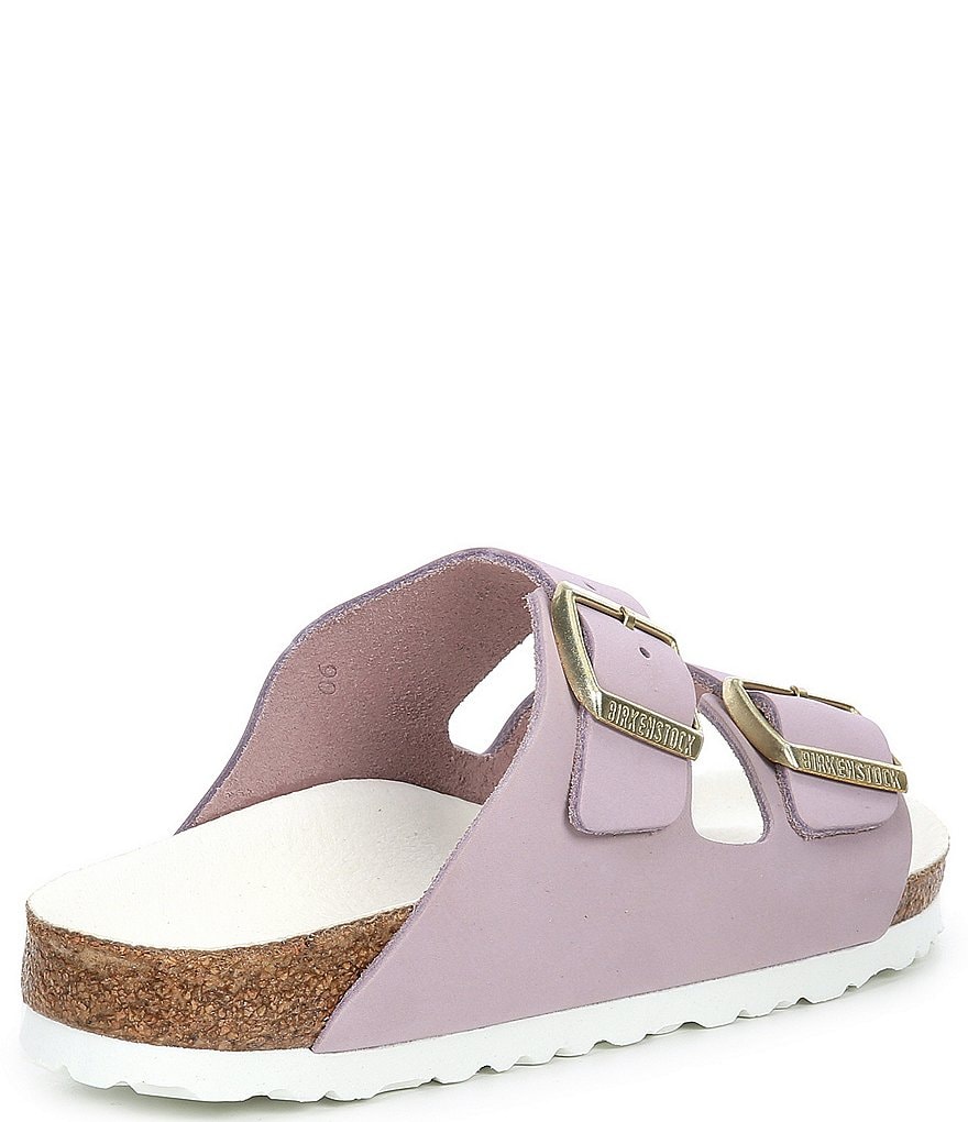 Birkenstock Women's Arizona Nubuck Suede Soft Footbed Sandals