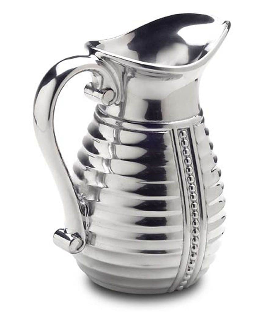 Wilton Armetale Flutes & Pearls Pitcher