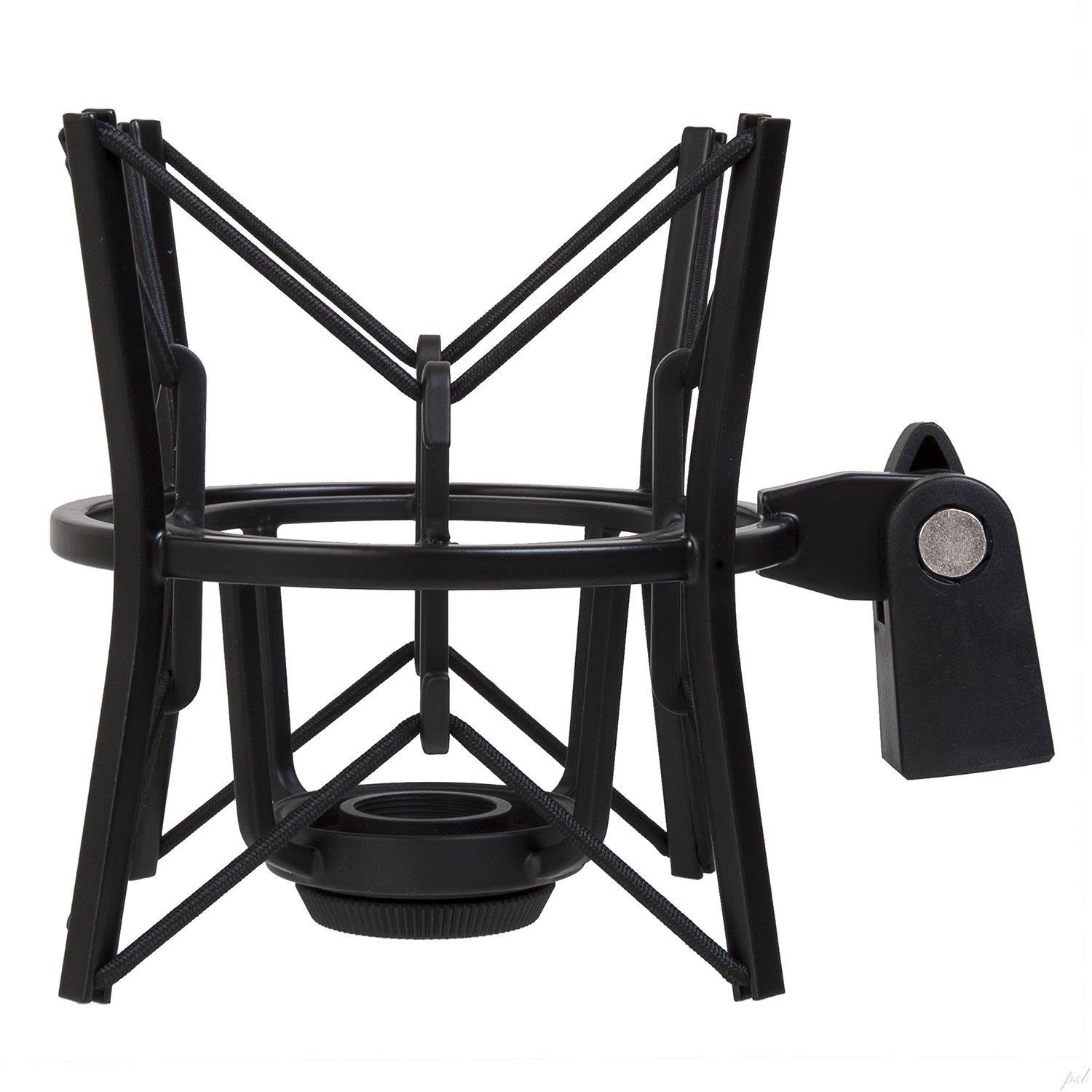LyxPro MKS1-Black Studio Condenser Spider Shockmount, Anti Vibration & Isolation