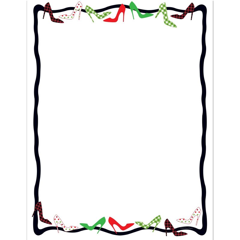 80pk Dancing Heels Letterhead