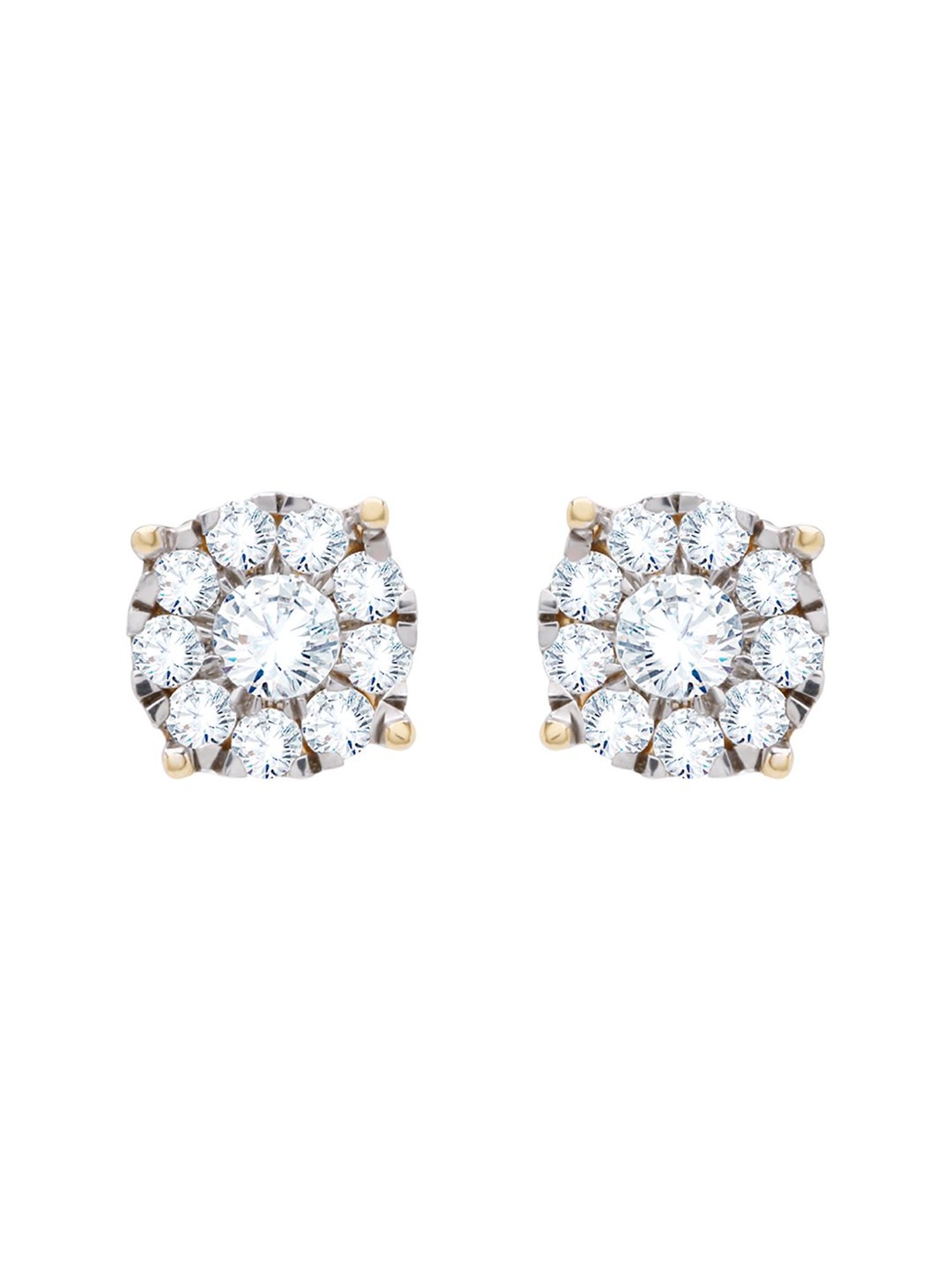 Waman Hari Pethe Jewellers 18k Gold & Diamond Earrings for Women