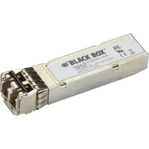 10G (10-GBPS) SFP+ WITH EXTENDED DIAGNOSTICS - (1) 10-GBPS MULTIMODE FIBER, 850N