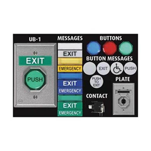 SAFETY TECHNOLOGY INTERNATIONAL UB-1 Universal Push Button Kit
