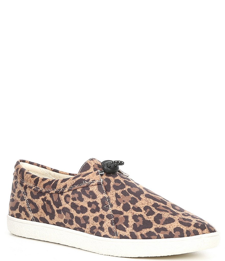 Lucky Brand Ebrun Leopard Print Toggle Casual Slip-Ons
