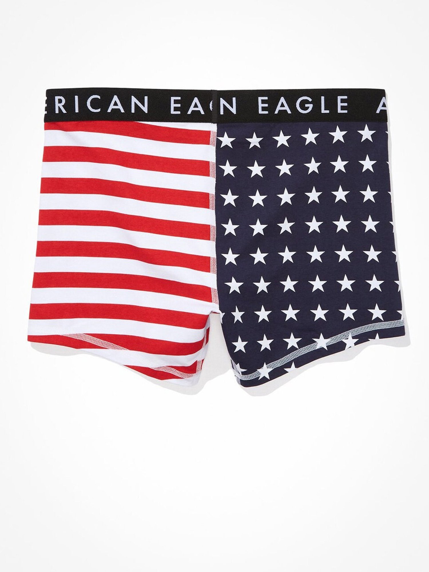 American Eagle Blue Cotton Regular Fit Printed Boxers