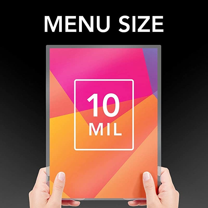 Laminating Sheets, Thermal Laminating Pouches Letter Size, 10mil, HeatSeal UltraClear, 50 Pack (3200406)