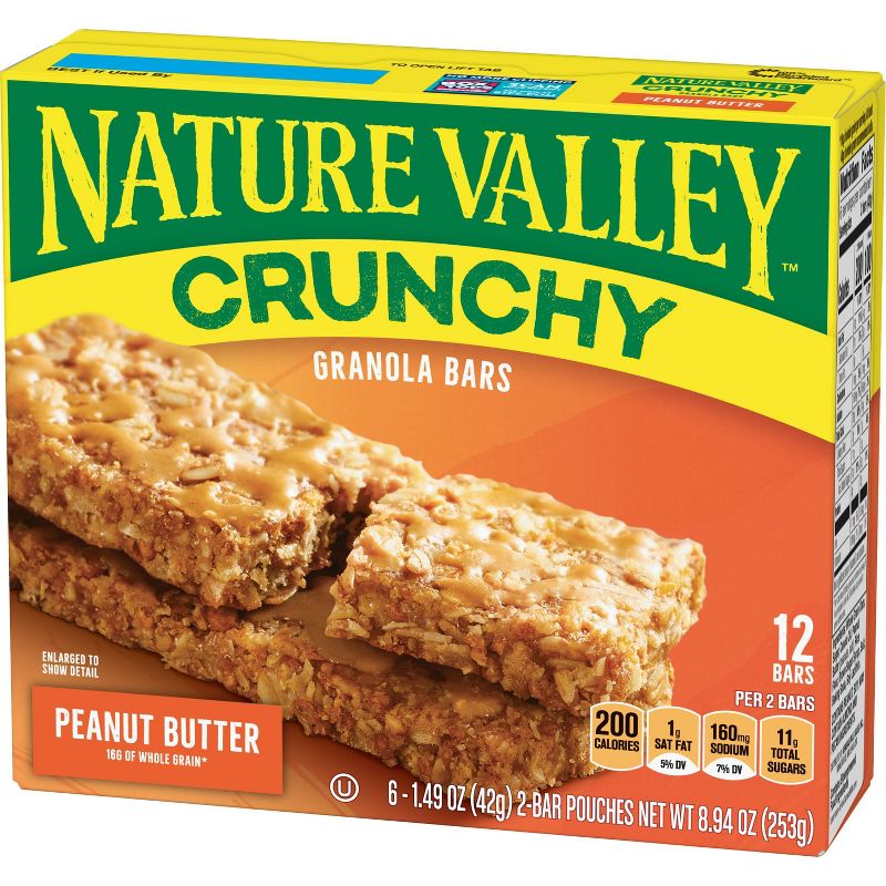 Nature Valley Crunchy Peanut Butter Granola Bars - 6ct