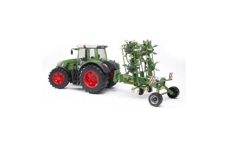 Bruder Krone Trailed Rotary Tedder With Running Gear