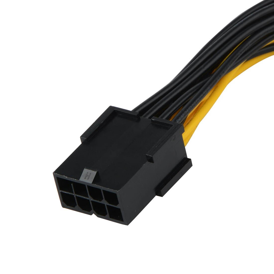 Order New 20cm GPU 8pin to Graphics Video Card Double PCI-E PCIe 8Pin ( 6Pin + 2Pin ) Power Supply Splitter Cable Cord Famale to Male