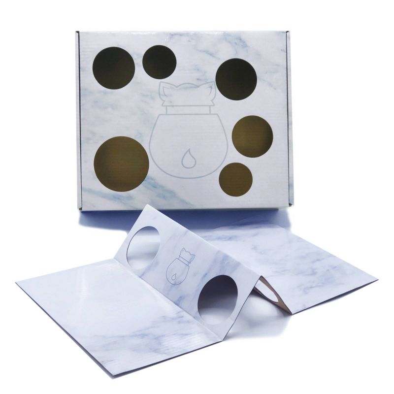 DoyenWorld Puzzle Marble Box Cat Toy