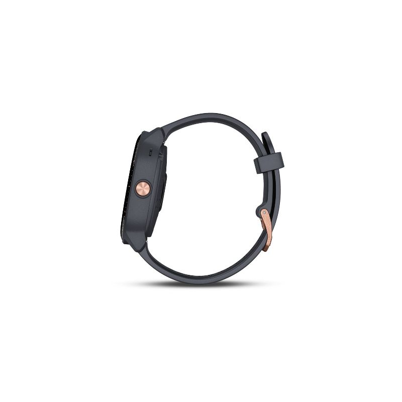 Garmin vivoactive 3 Music GPS Smartwatch - Granite Blue with Rose Gold