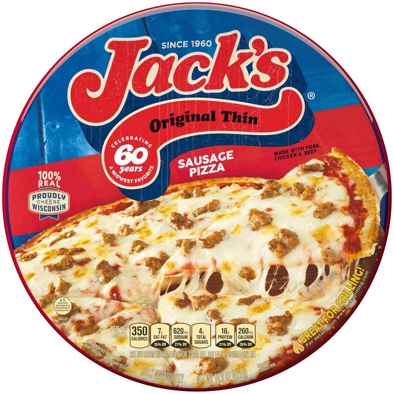 Jack's Original Sausage Frozen Pizza - 14.9oz