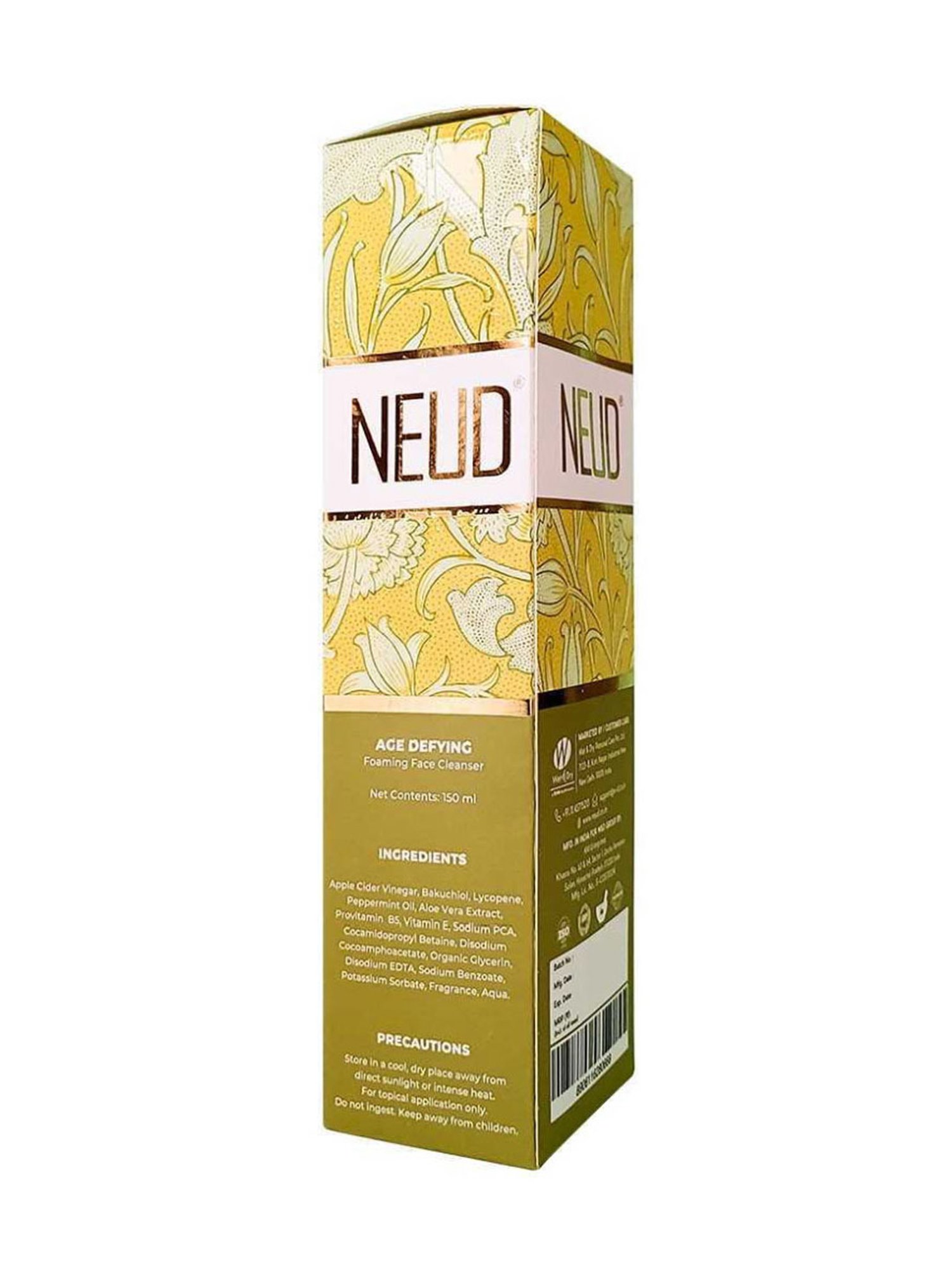 NEUD Age Defying Foaming Face Cleanser - 150 ml (Pack of 1)