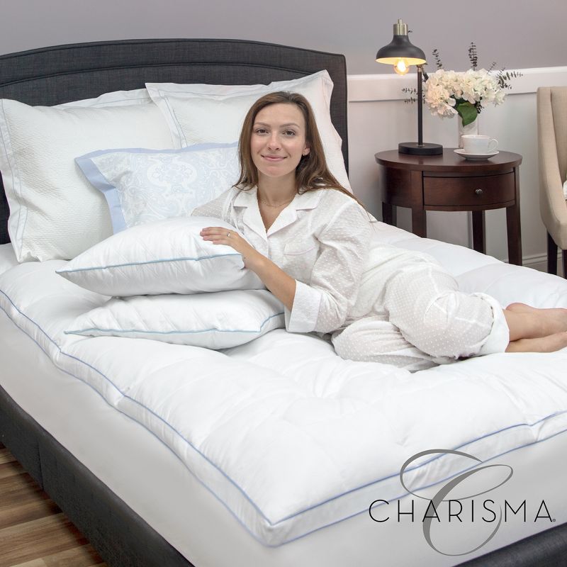 Charisma Gel-Infused Memory Foam Cluster Jumbo Pillow