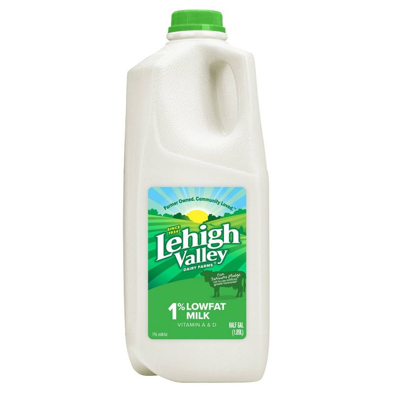 Lehigh Valley 1% Milk - 0.5gal