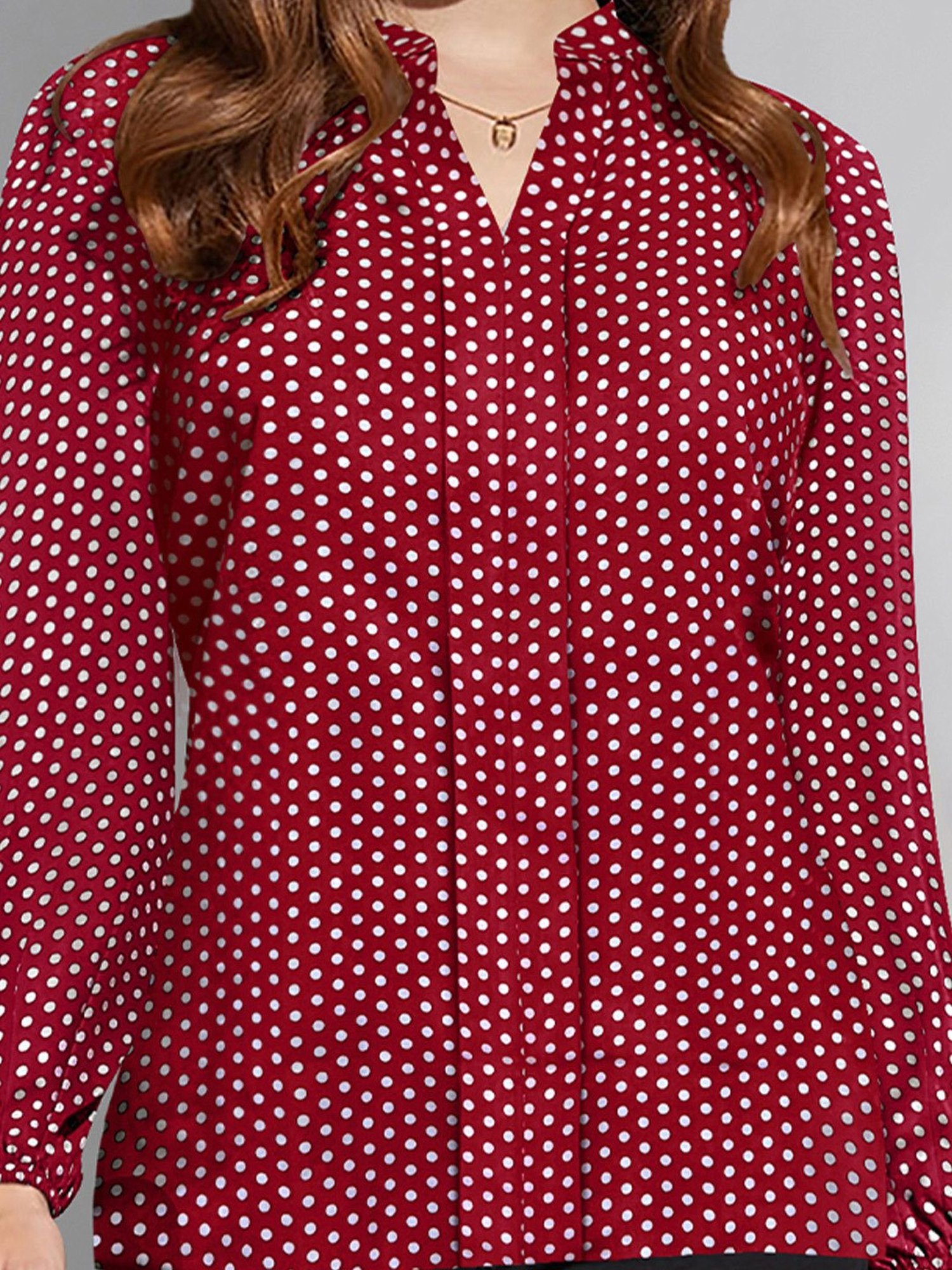 KERI PERRY Maroon Printed Top