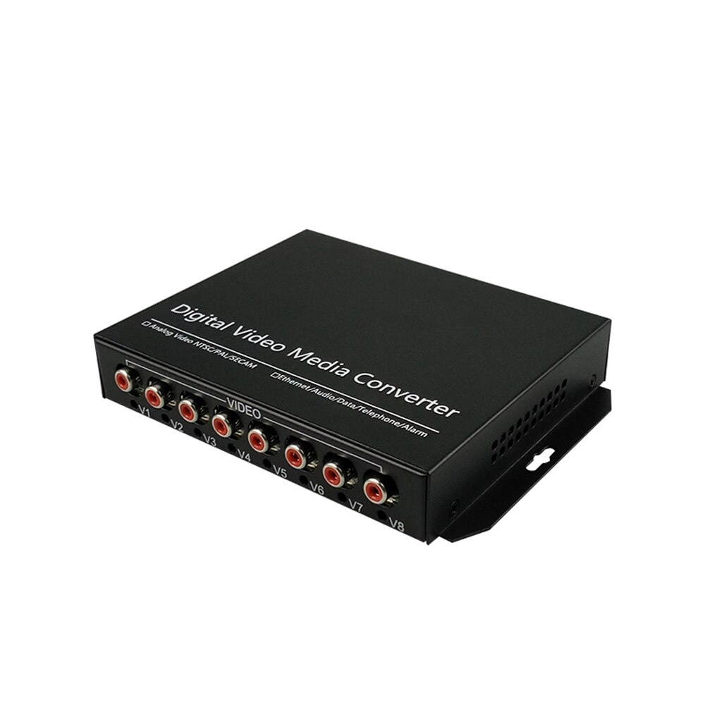 8 Audio Over FC Fiber optic Extender (one way) Transmitter and Receiver, for Audio intercom broadcast system (Tx/Rx) Kit