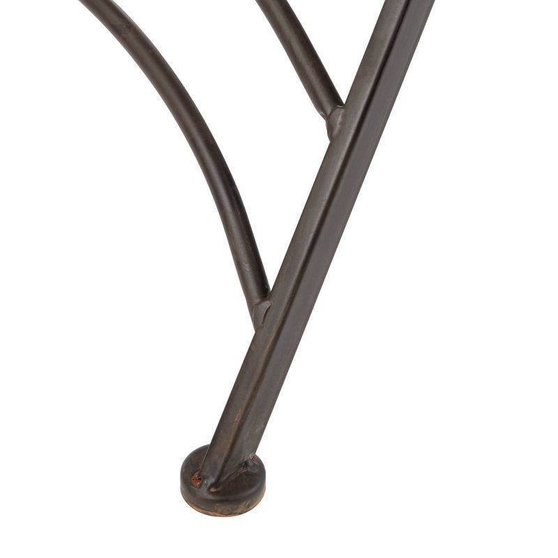 Belen 3pc Bistro Set - Black Rust - Safavieh