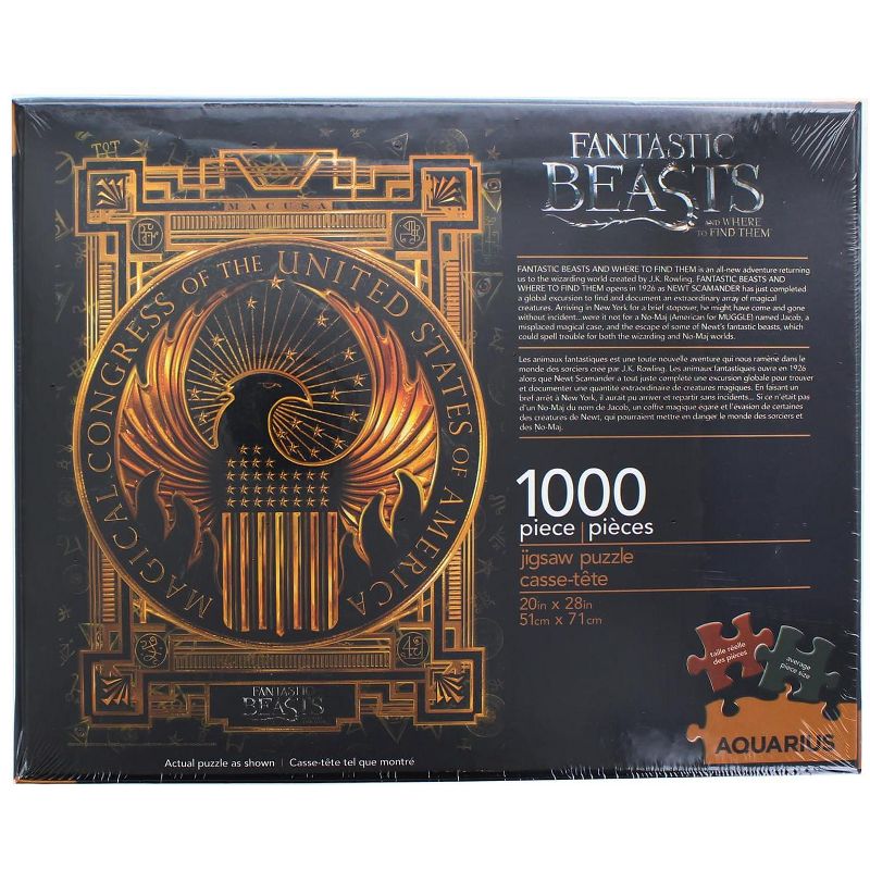 NMR Distribution Fantastic Beasts MACUSA 1000 Piece Jigsaw Puzzle