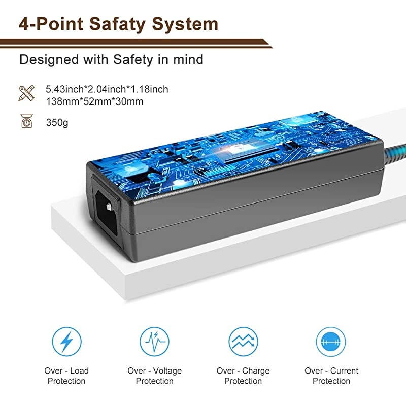 4Pin 12V 833A 9A AC Adapter Replacement for Synology Disk Station DS410 DS410j DS411 DS411J DS412 DS412 + DiskStation Network Storage NAS Server 12V DCwith 4Prong Connector Power Supply