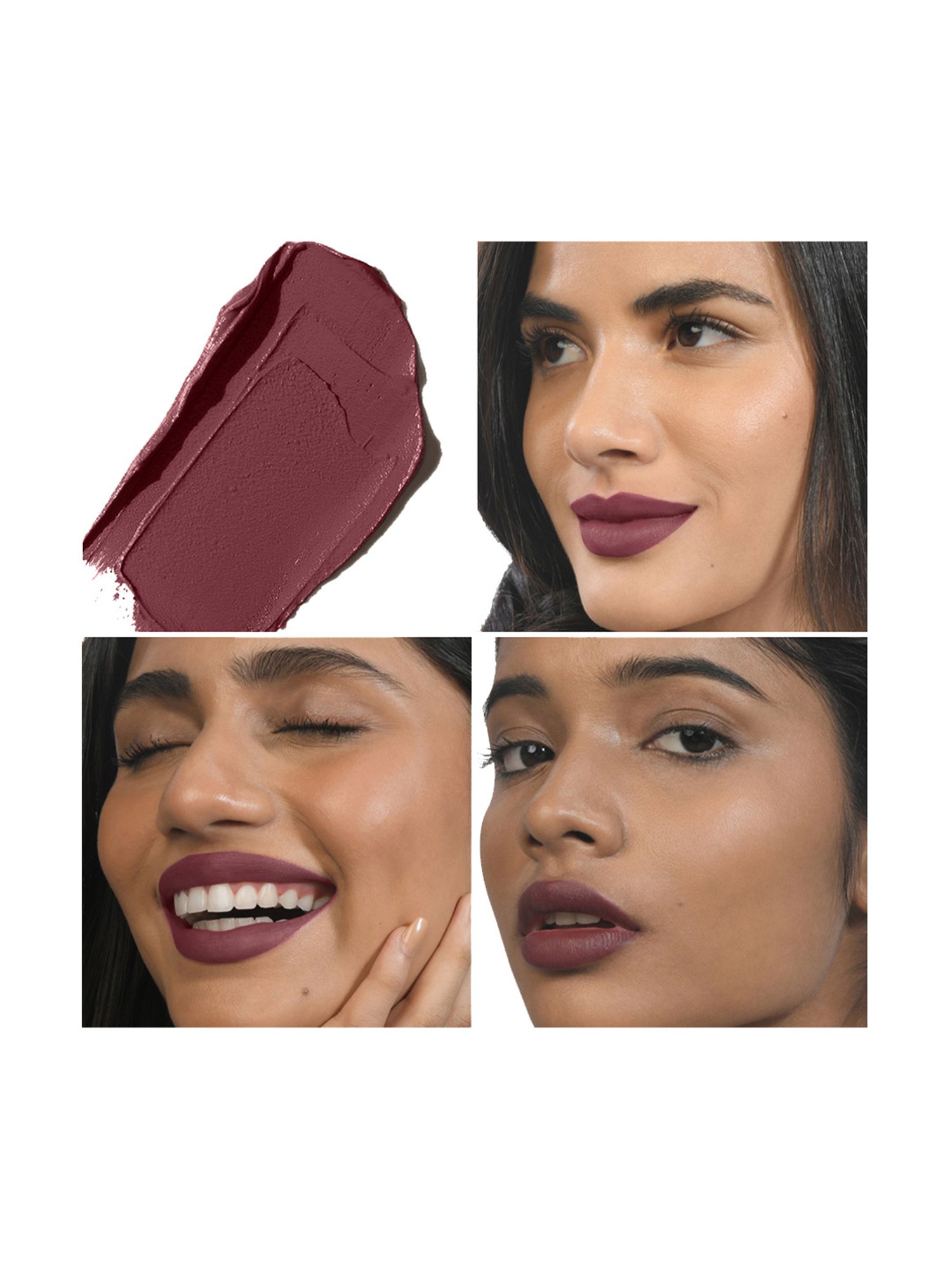 Kiro Beauty Lush Moist Matte Long Lasting Lipstick Lunar Berry - 4.2 gm