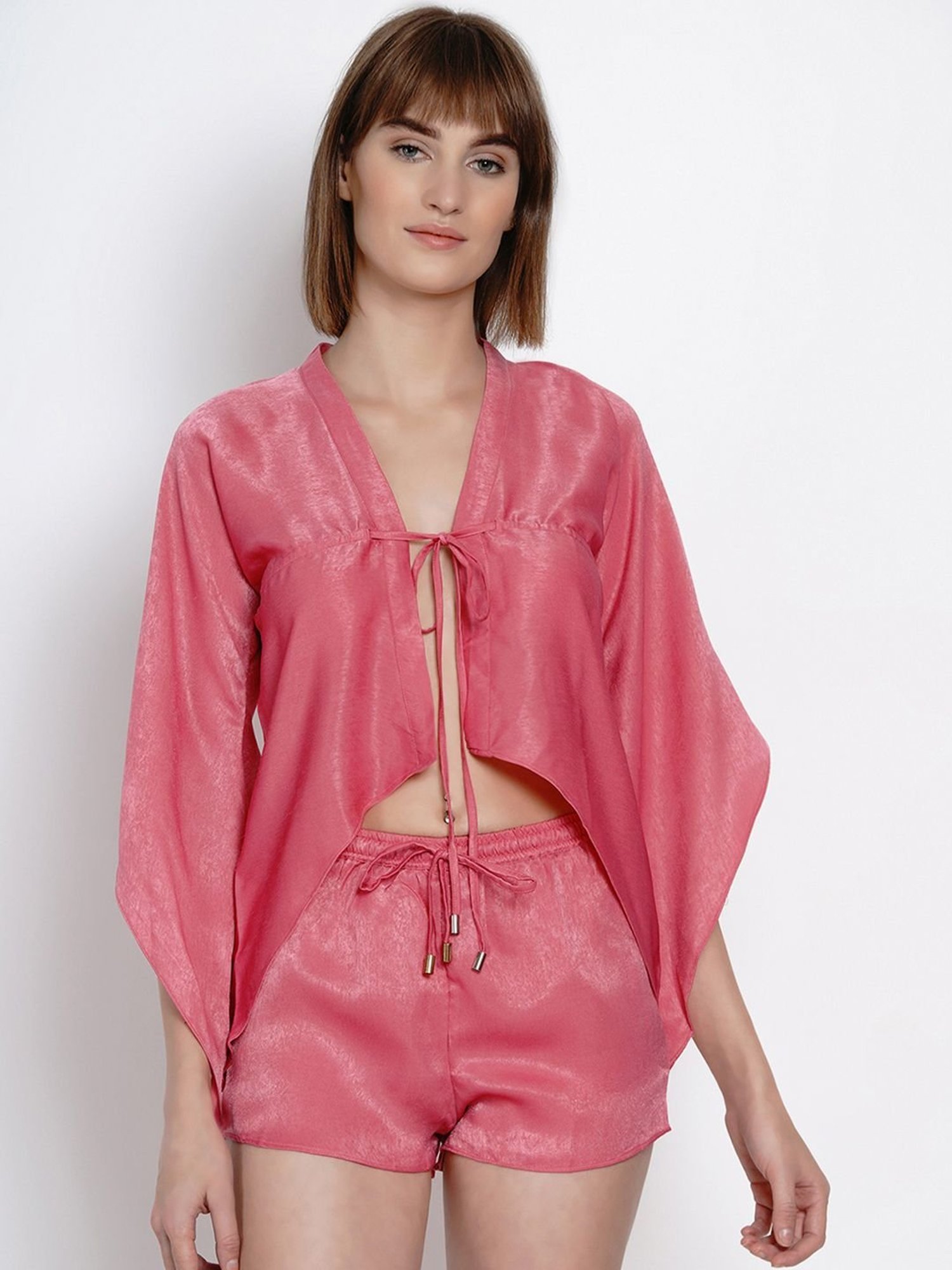 Nite Flite Pink Shirt With Pyjamas
