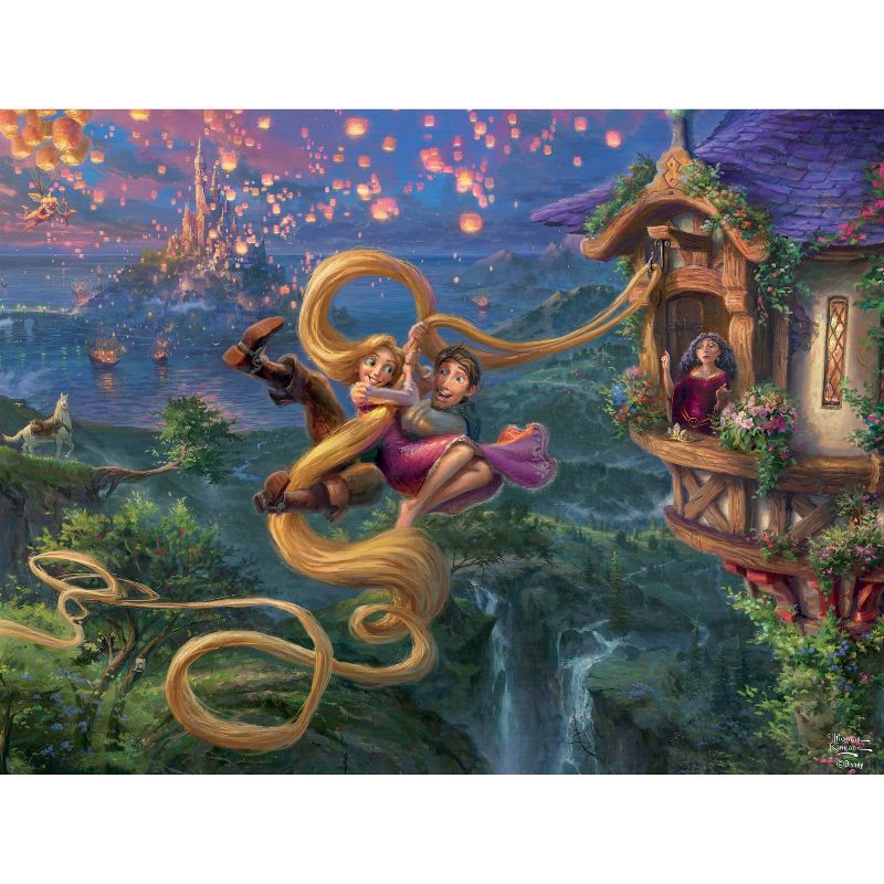 Ceaco Disney Thomas Kinkade: Tangled Jigsaw Puzzle - 750pc