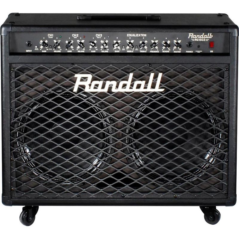 Randall RG1503-212 150W Solid State Guitar Combo Black