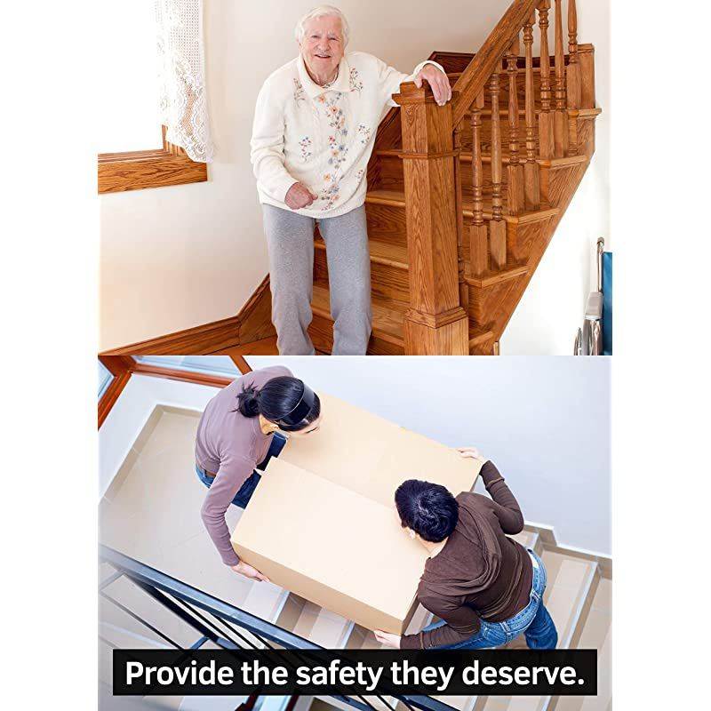 Non-Slip Stair Treads Tape (15-Pack) &ndash; Clear Anti-Slip Indoor Strips