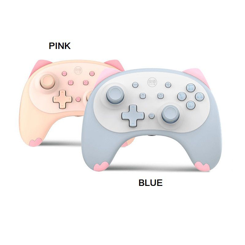 Switch Pro Controller For Nintendo Switch / Switch Lite, Cartoon Kitten Wireless Controller Gamepad