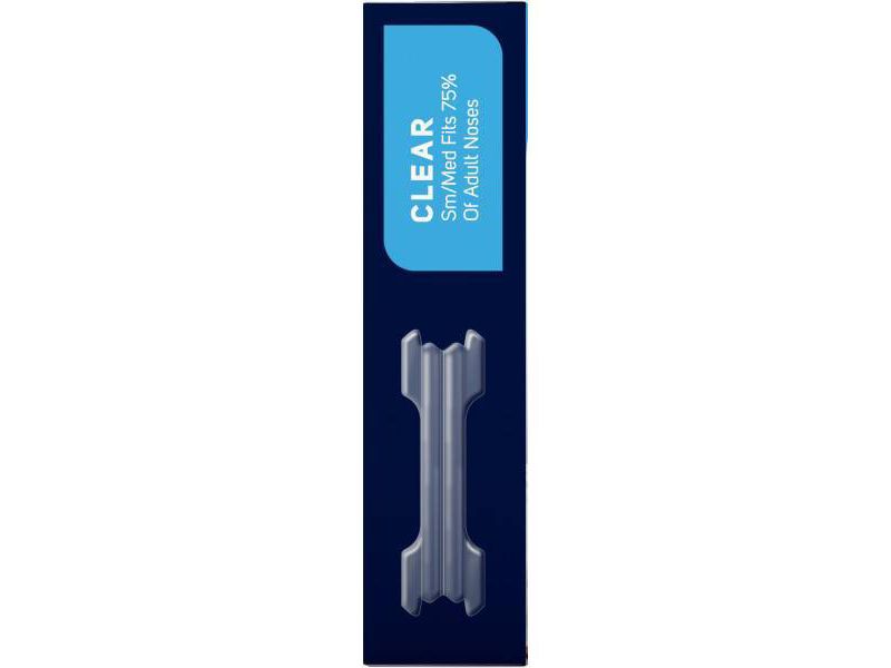 Breathe Right Clear Small/Medium Drug-Free Nasal Strips for Congestion Relief - 30ct