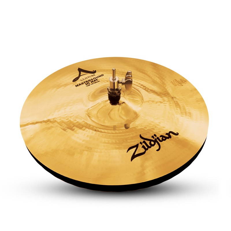 Zildjian 20550 14" Custom Mastersound Hi Hat In Pair - Hihat Drumset Cymbals New