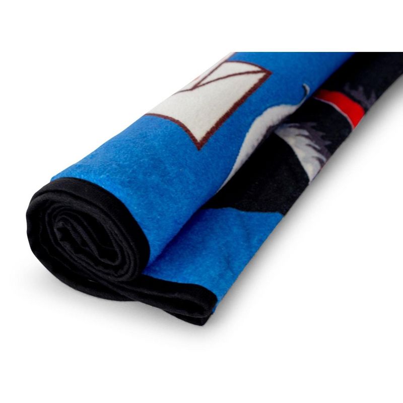 Just Funky Garbage Pail Kids Nasty Nick Fleece Throw Blanket | 45 x 60 Inches