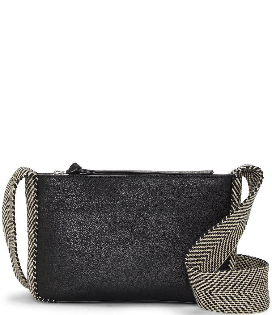 Lucky Brand Adyn Leather Top Zip Crossbody Bag