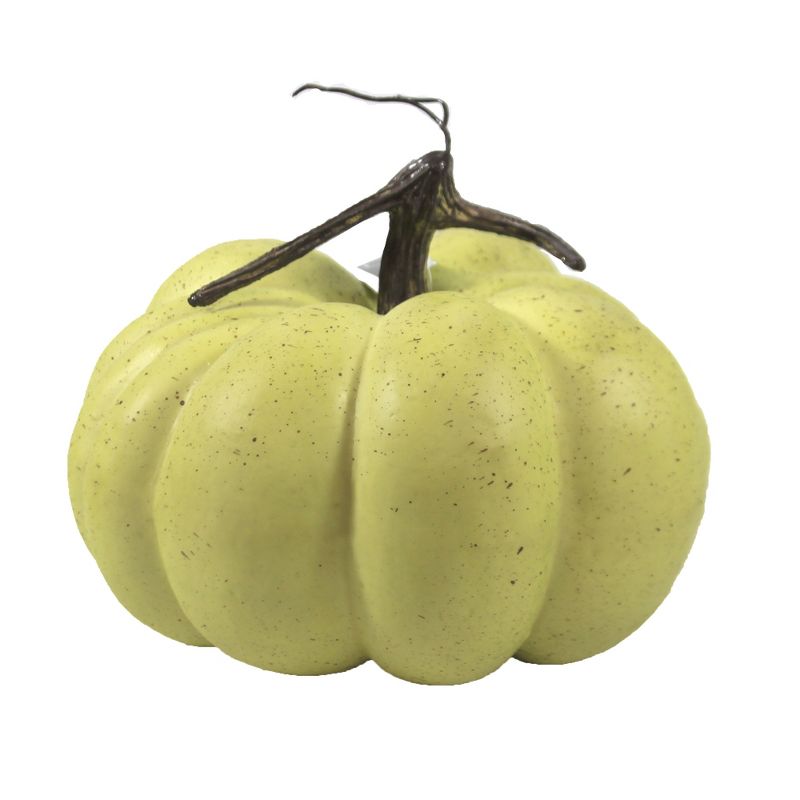 Home Decor 6.5" Yellowish Green Pumpkin Fall Thanksgiving  -  Decorative Figurines
