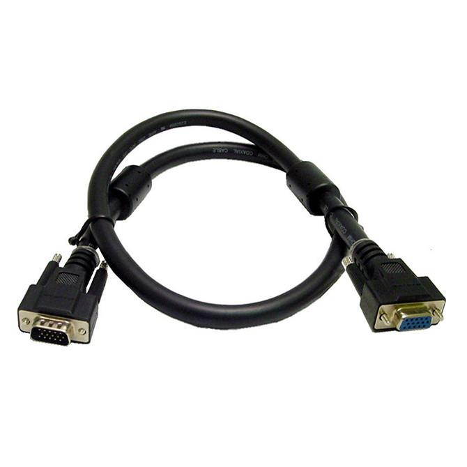 calrad 55-614-12 - hd15 female to male svga interface cable 12'