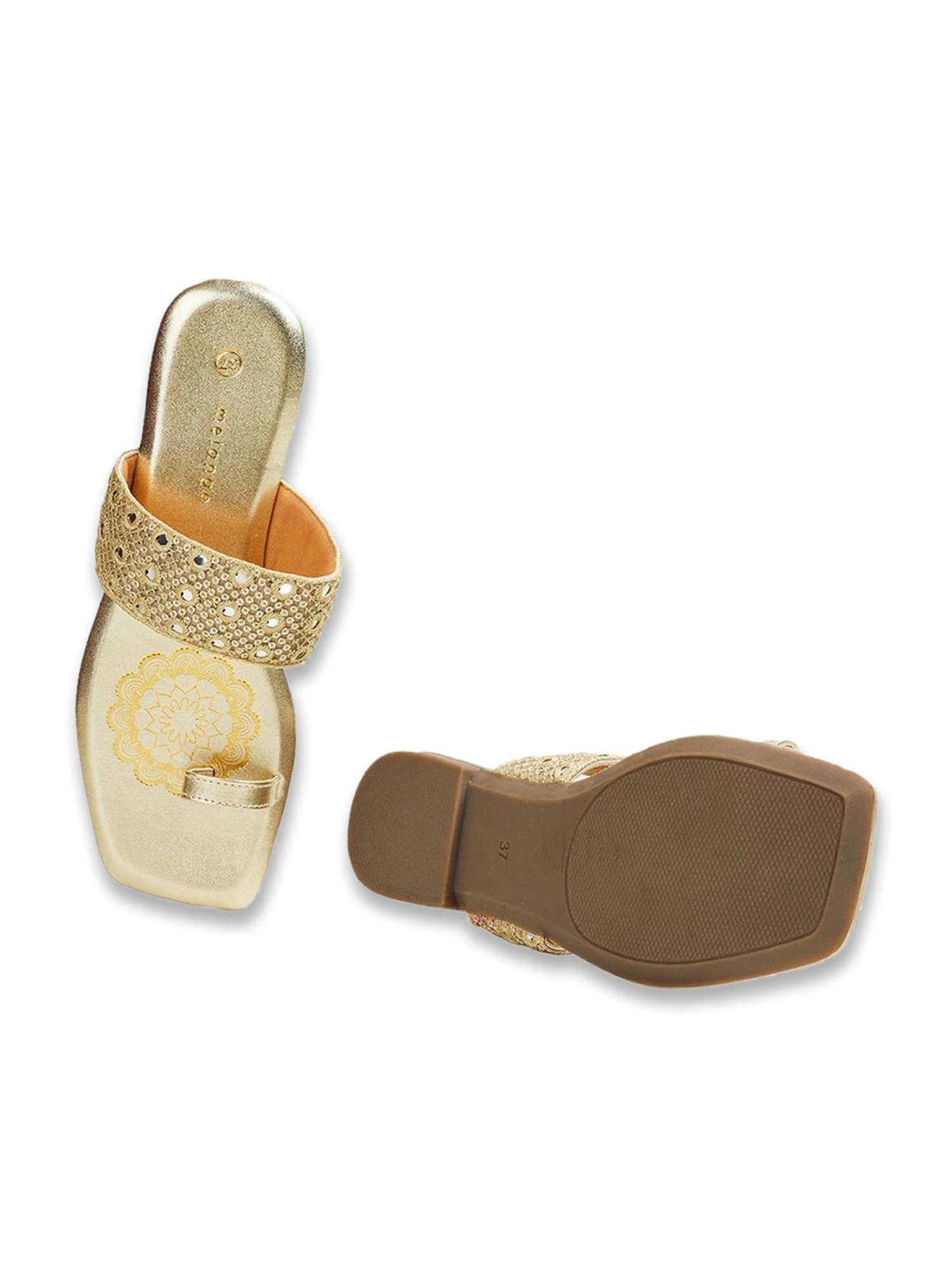 Truffle Collection Women's Silver Flat Ballets