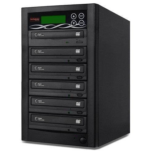 BestDuplicator DVD Duplicator 5 Target Built-in 24X Burner + 1TB Hard Drive Storage (1 to 5)