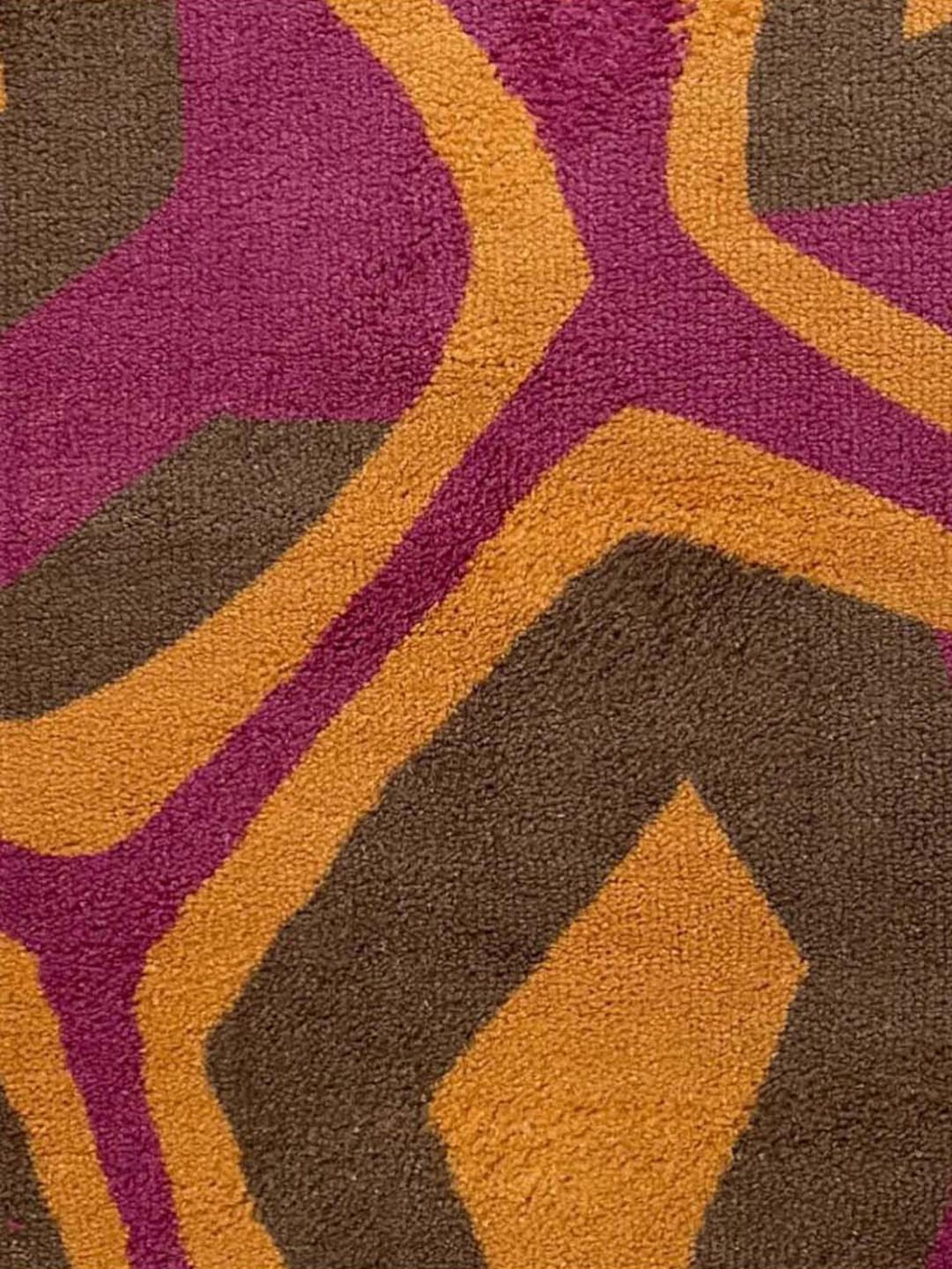 Welspun ETHAN Maroon Polyester 1321 GSM Small Foot Mat