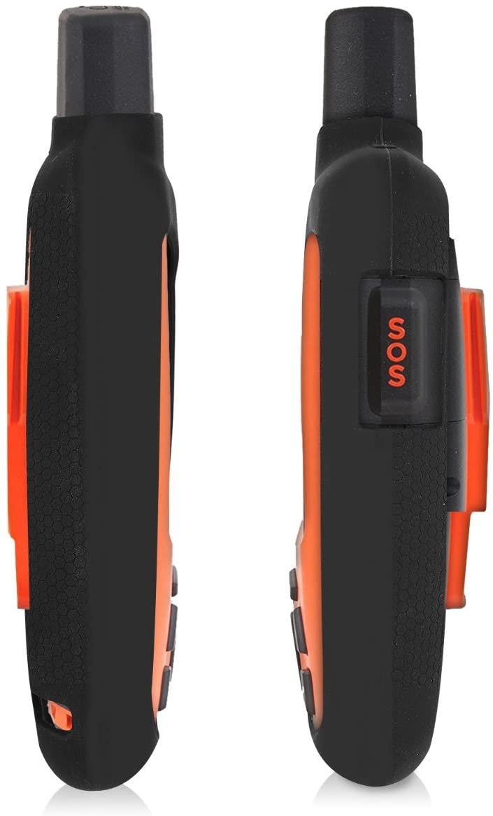 kwmobile Case Compatible with Garmin inReach Explorer - GPS Handset Navigation System Soft Silicone Skin Protective Cover - Black