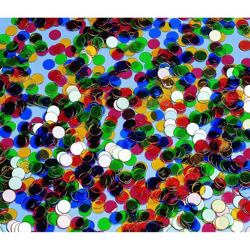 Edx Transparent Counters, Ages 3 and Up, set of 1000
