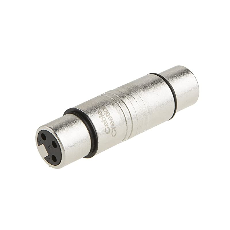 XLR Female to Female,  XLR 3 Pin Female to 3 Pin Female Microphone Line Adapter