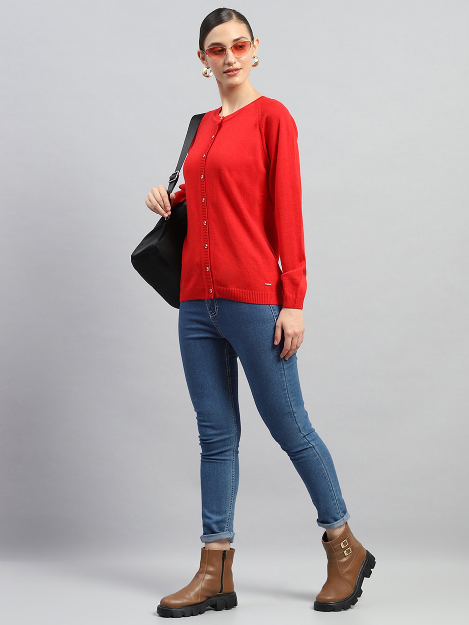 Monte Carlo Red Cardigan