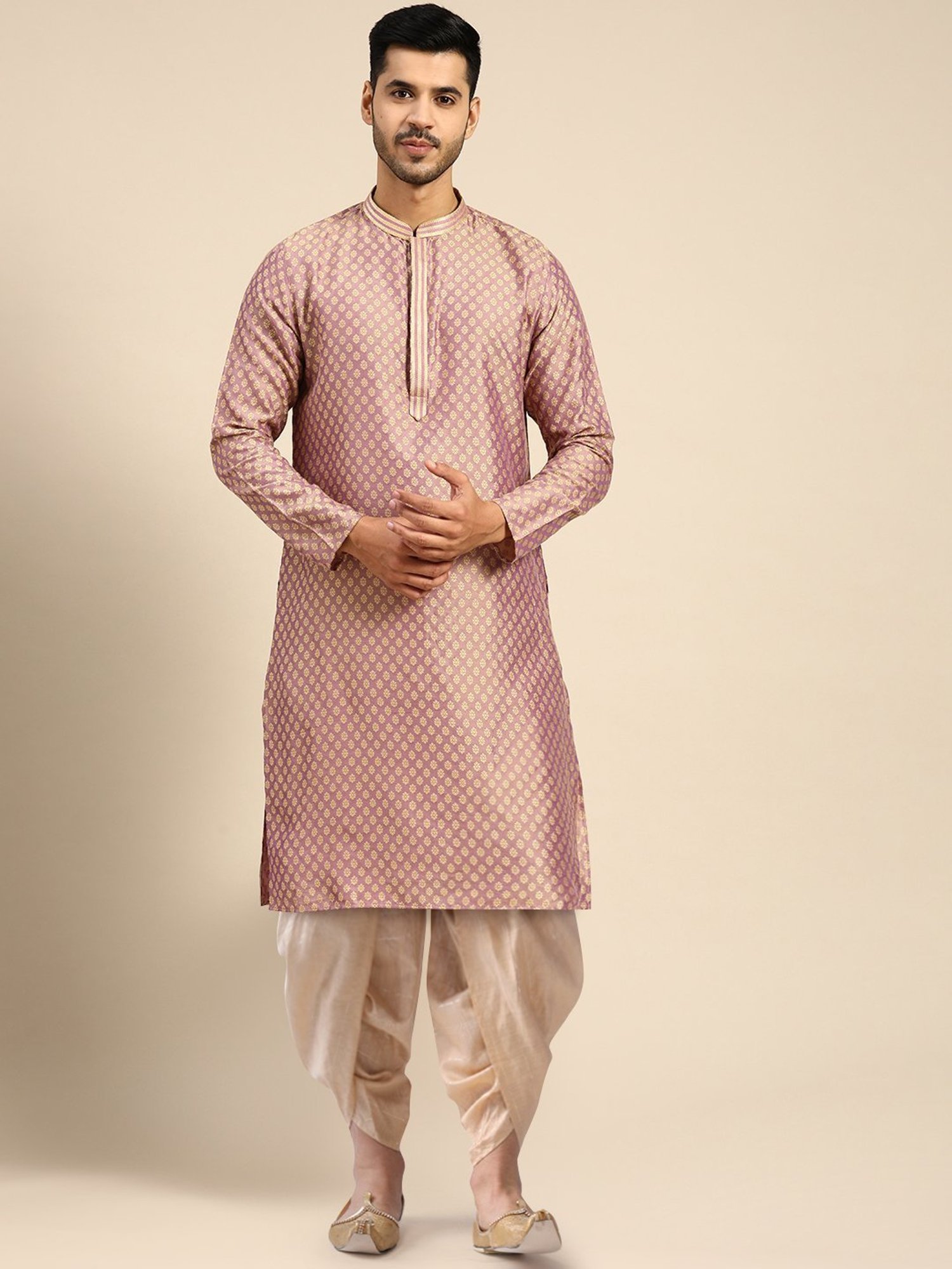 Sanwara White Regular Fit Chikankari Kurta & Churidar Set