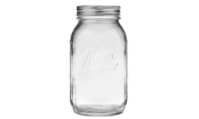 Kerr 32oz Set of 12 Regular Mouth Canning Jars