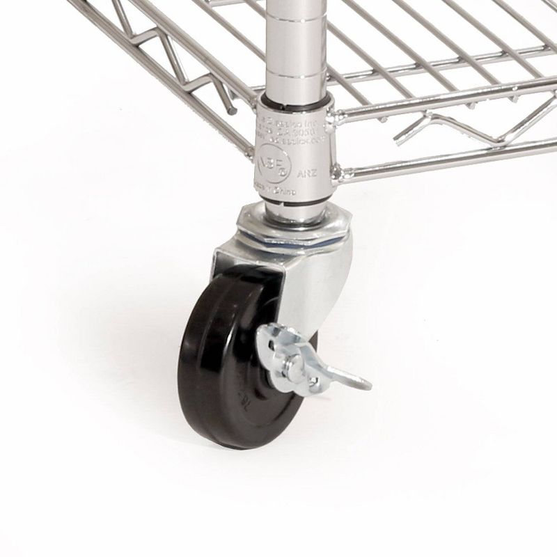 Rubbermaid Shed Shelf, Wire Basket & 50 Lbs Capacity 34" Tool Rack (2 of Each)